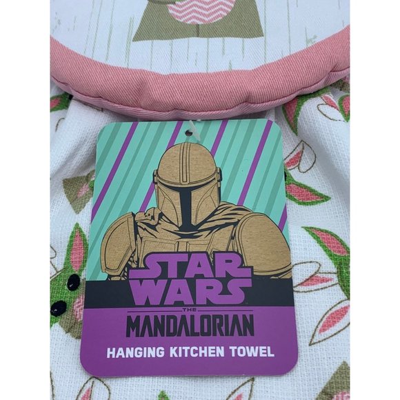 Star Wars The Mandalorian The Child Hanging Kitchen Towel Easter Decor - Picture 6 of 7